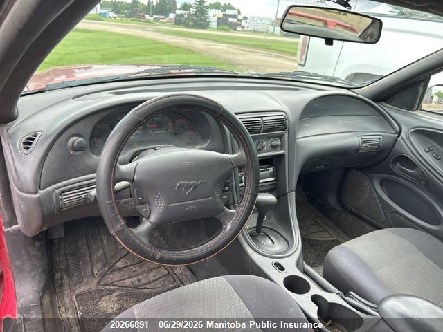 2001 Ford Mustang მანქანა იყიდება აუქციონზე, vin: 1FAFP40401F188779, აუქციონის ნომერი: 20266891