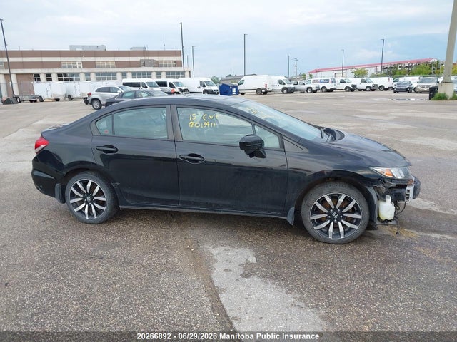2015 Honda Civic Touring მანქანა იყიდება აუქციონზე, vin: 2HGFB2F74FH013411, აუქციონის ნომერი: 20266892
