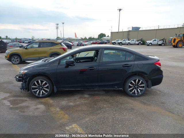 2015 Honda Civic Touring მანქანა იყიდება აუქციონზე, vin: 2HGFB2F74FH013411, აუქციონის ნომერი: 20266892