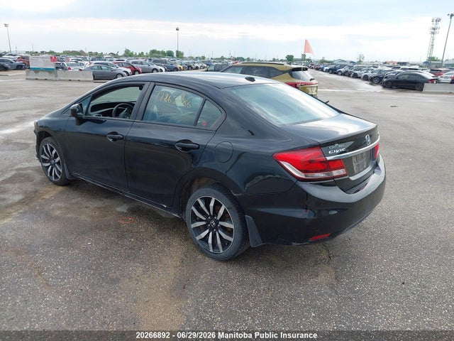 2015 Honda Civic Touring მანქანა იყიდება აუქციონზე, vin: 2HGFB2F74FH013411, აუქციონის ნომერი: 20266892