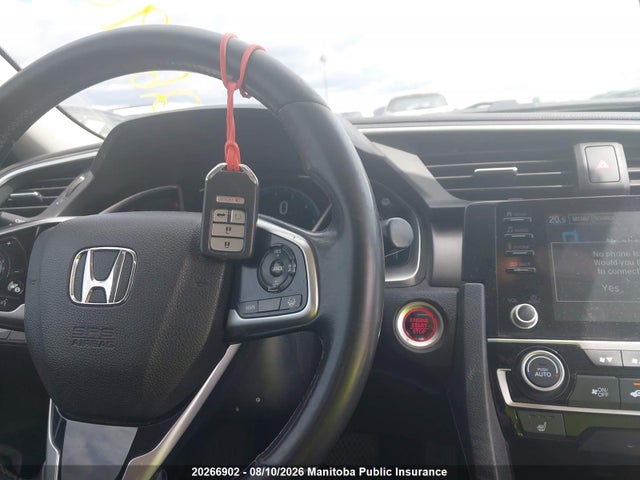 Продаж на аукціоні авто 2019 Honda Civic Ex, vin: 2HGFC2F79KH019616, номер лоту: 20266902