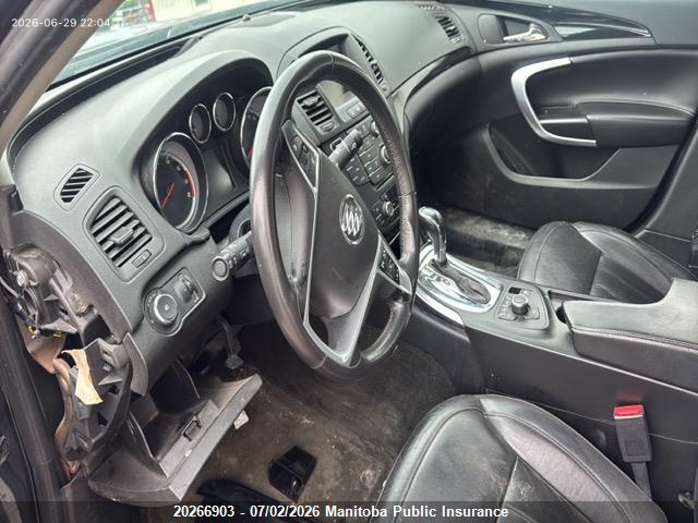 20266903 :رقم المزاد ، 2G4GU5EV8C9131459 vin ، 2012 Buick Regal Turbo مزاد بيع