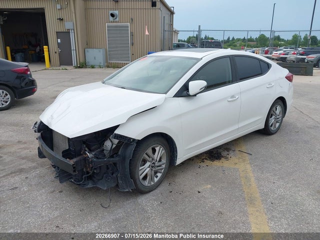 20266907 :رقم المزاد ، KMHD84LFXKU886658 vin ، 2019 Hyundai Elantra Essential مزاد بيع
