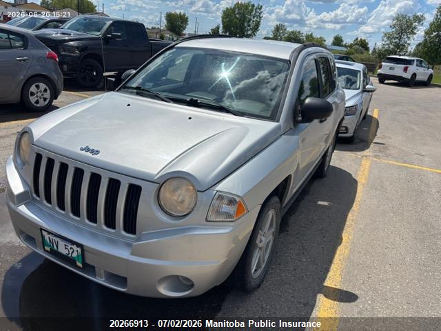 Продаж на аукціоні авто 2008 Jeep Compass North, vin: 1J8FT47W48D686527, номер лоту: 20266913