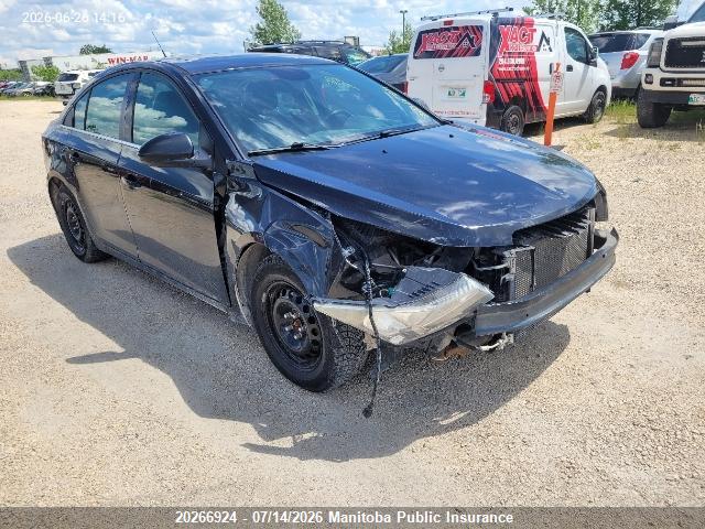 20266924 :رقم المزاد ، 1G1PG5SC8C7364380 vin ، 2012 Chevrolet Cruze Lt Turbo مزاد بيع