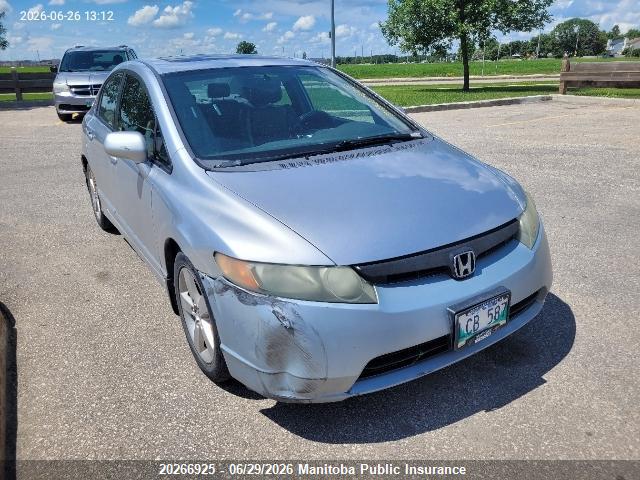 2008 Honda Civic Ex-l მანქანა იყიდება აუქციონზე, vin: 2HGFA16958H003973, აუქციონის ნომერი: 20266925