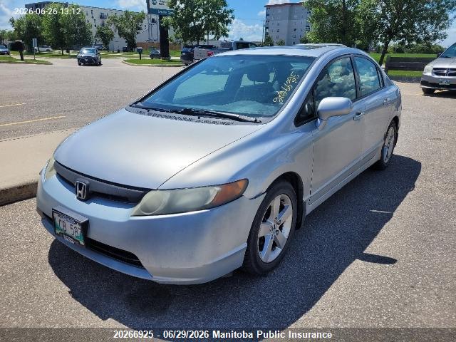 Продаж на аукціоні авто 2008 Honda Civic Ex-l, vin: 2HGFA16958H003973, номер лоту: 20266925