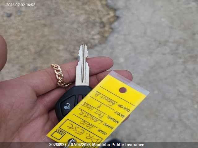 Aukcja sprzedaży 2010 Mitsubishi Lancer Se, vin: JA32U2FU9AU606988, numer aukcji: 20266927