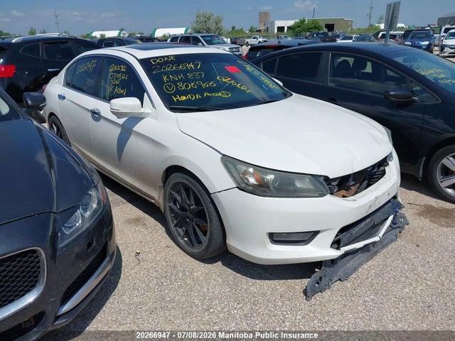 2015 Honda Accord Ex-l მანქანა იყიდება აუქციონზე, vin: 1HGCR2F87FA806966, აუქციონის ნომერი: 20266947