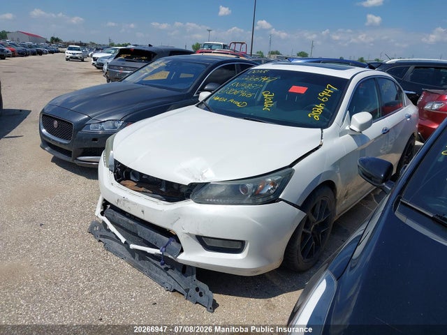 2015 Honda Accord Ex-l მანქანა იყიდება აუქციონზე, vin: 1HGCR2F87FA806966, აუქციონის ნომერი: 20266947