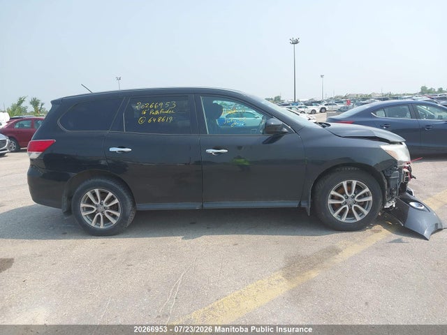 20266953 :رقم المزاد ، 5N1AR2MM7GC648619 vin ، 2016 Nissan Pathfinder S مزاد بيع