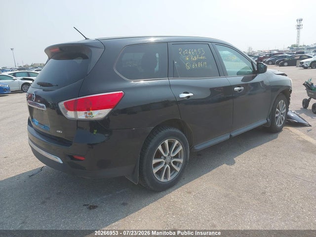 20266953 :رقم المزاد ، 5N1AR2MM7GC648619 vin ، 2016 Nissan Pathfinder S مزاد بيع