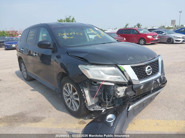 20266953 :رقم المزاد ، 5N1AR2MM7GC648619 vin ، 2016 Nissan Pathfinder S مزاد بيع