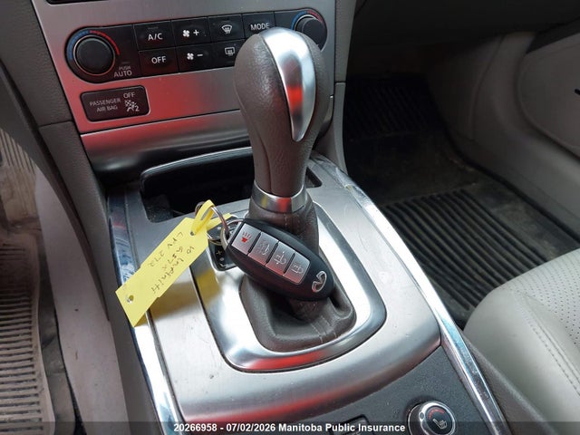 Продаж на аукціоні авто 2010 Infiniti G37x, vin: JN1CV6AR1AM456052, номер лоту: 20266958