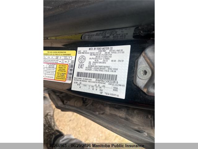Продаж на аукціоні авто 2013 Ford Fusion S, vin: 3FA6P0G75DR333816, номер лоту: 20266963
