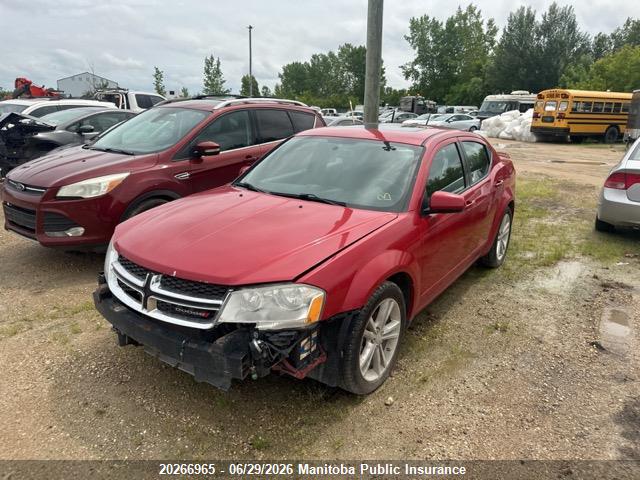 Продаж на аукціоні авто 2012 Dodge Avenger Sxt, vin: 1C3CDZCB3CN284965, номер лоту: 20266965