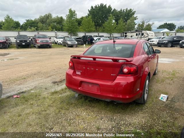 Продаж на аукціоні авто 2012 Dodge Avenger Sxt, vin: 1C3CDZCB3CN284965, номер лоту: 20266965