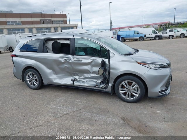 20266978 :رقم المزاد ، 5TDGSKFC6RS132910 vin ، 2024 Toyota Sienna Limited Hybrid مزاد بيع