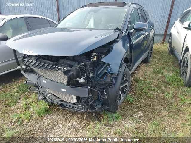 20266985 :رقم المزاد ، KNDPVCDFXR7224834 vin ، 2024 Kia Sportage Ex مزاد بيع