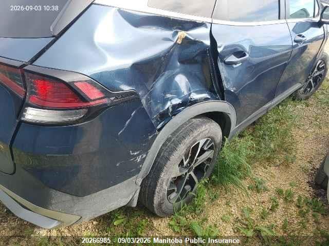 20266985 :رقم المزاد ، KNDPVCDFXR7224834 vin ، 2024 Kia Sportage Ex مزاد بيع