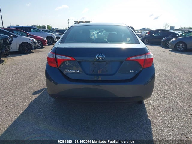 Продажа на аукционе авто 2016 Toyota Corolla Ce, vin: 2T1BURHE6GC566018, номер лота: 20266995