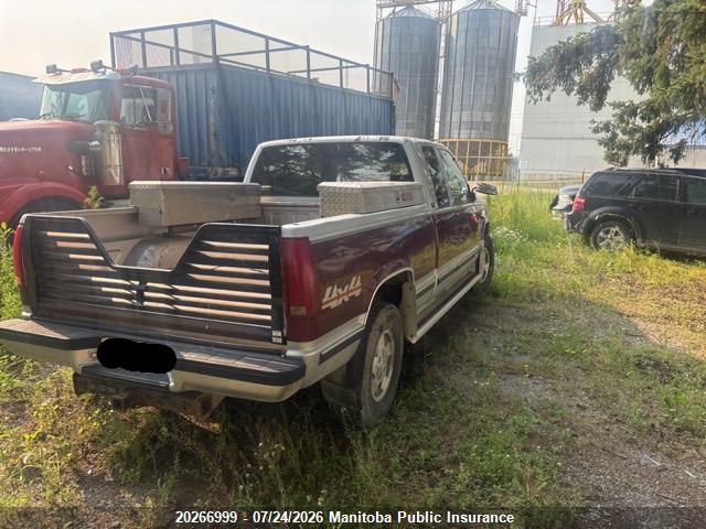 1993 Gmc K/v 1500 4+cab მანქანა იყიდება აუქციონზე, vin: 2GTEK19K6P1536282, აუქციონის ნომერი: 20266999