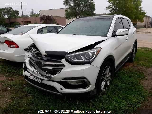 2017 Hyundai Santa Fe Sport 2.0t მანქანა იყიდება აუქციონზე, vin: 5XYZUDLA5HG402092, აუქციონის ნომერი: 20267047