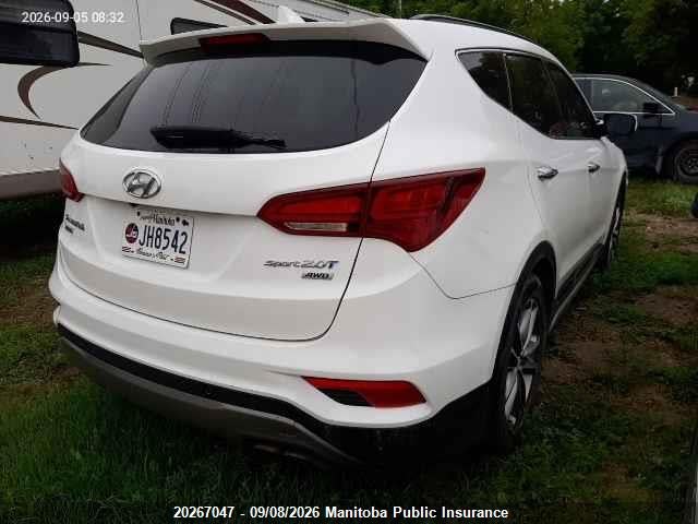 2017 Hyundai Santa Fe Sport 2.0t მანქანა იყიდება აუქციონზე, vin: 5XYZUDLA5HG402092, აუქციონის ნომერი: 20267047