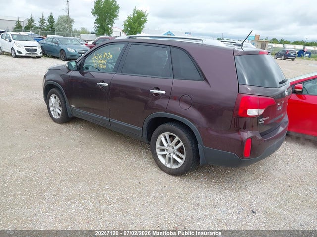 KIA Sorento Lx V6 2014 5XYKTDA79EG472511 Image 3