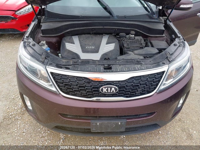 KIA Sorento Lx V6 2014 5XYKTDA79EG472511 Image 9