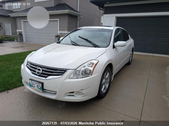 Aukcja sprzedaży 2012 Nissan Altima 2.5 S, vin: 1N4AL2AP2CN484527, numer aukcji: 20267139