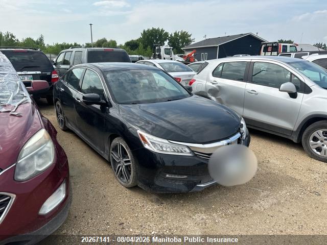 Aukcja sprzedaży 2016 Honda Accord Touring V6, vin: 1HGCR3F9XGA800658, numer aukcji: 20267141