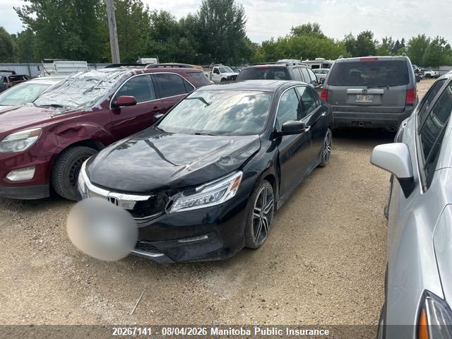Aukcja sprzedaży 2016 Honda Accord Touring V6, vin: 1HGCR3F9XGA800658, numer aukcji: 20267141