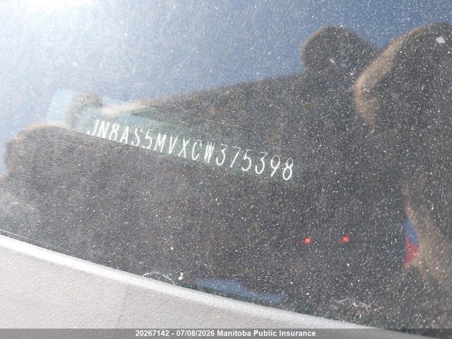 Aukcja sprzedaży 2012 Nissan Rogue S, vin: JN8AS5MVXCW375398, numer aukcji: 20267142