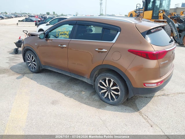 20267151 :رقم المزاد ، KNDPNCAC8J7484552 vin ، 2018 Kia Sportage Ex Premium مزاد بيع