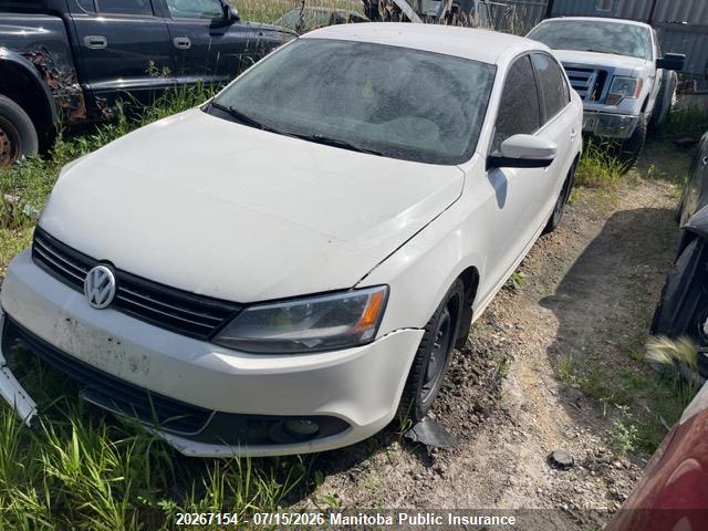 20267154 :رقم المزاد ، 3VWWL7AJ1CM417157 vin ، 2012 Volkswagen Jetta 2.0 Tdi مزاد بيع