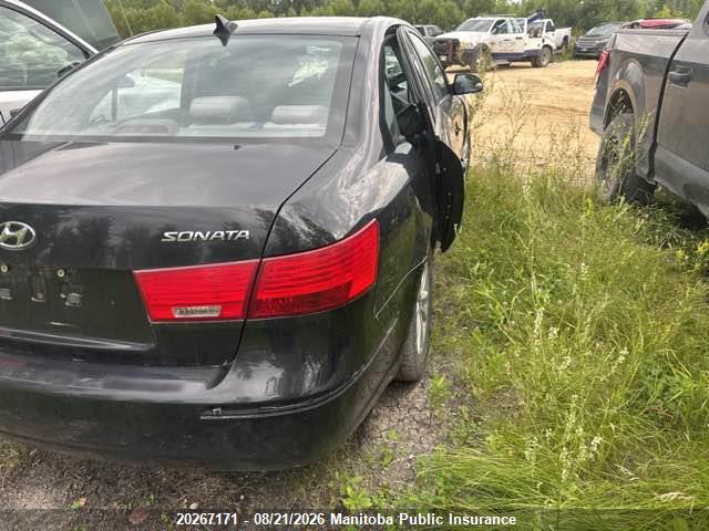 20267171 :رقم المزاد ، 5NPET46C39H452207 vin ، 2009 Hyundai Sonata Gls مزاد بيع