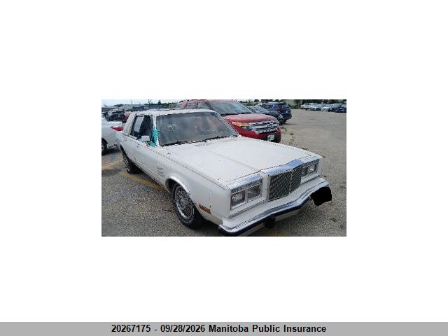 Aukcja sprzedaży 1987 Chrysler Fifth Avenue, vin: 1C3BF66P9HW111254, numer aukcji: 20267175