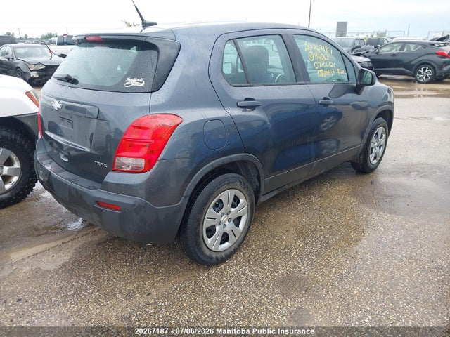 Chevrolet TRAX LS 2014 3GNCJKEB8EL116063 Image 4