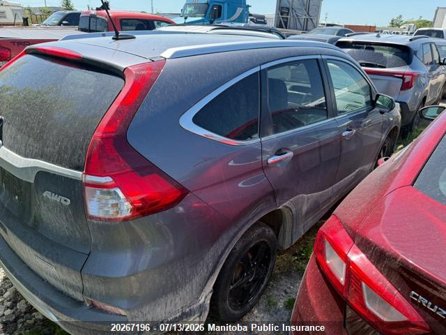 Honda Cr-v Touring 2015 5J6RM4H93FL801013 Image 4
