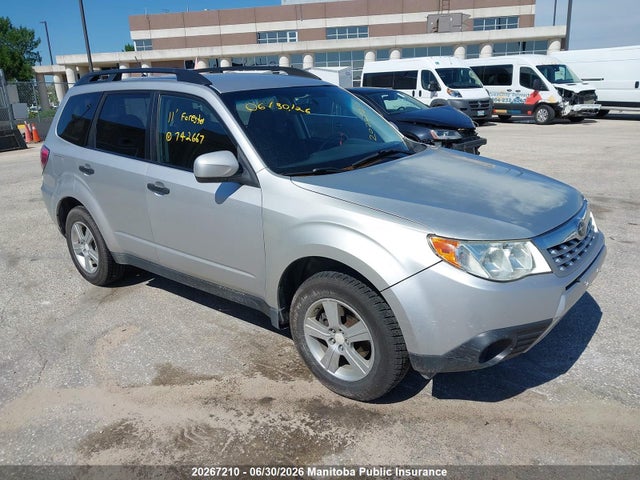 Auction sale of the 2011 Subaru Forester 2.5 X, vin: JF2SHCBC5BH742667, lot number: 20267210