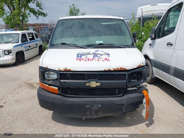 20267220 :رقم المزاد ، 1GCWGFCA8C1168920 vin ، 2012 Chevrolet Express 2500 Cargo Van مزاد بيع