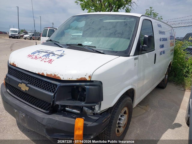 20267220 :رقم المزاد ، 1GCWGFCA8C1168920 vin ، 2012 Chevrolet Express 2500 Cargo Van مزاد بيع