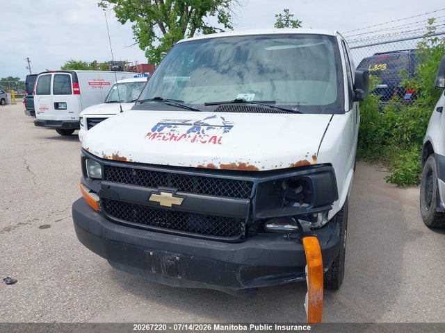 20267220 :رقم المزاد ، 1GCWGFCA8C1168920 vin ، 2012 Chevrolet Express 2500 Cargo Van مزاد بيع