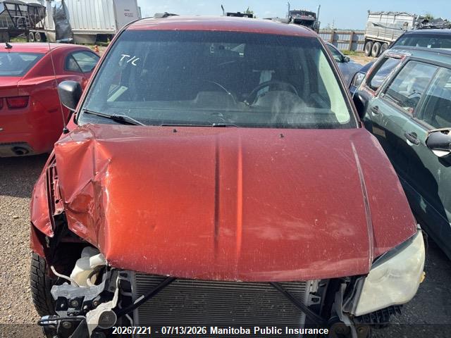 20267221 :رقم المزاد ، 2C4RDGBG5CR302084 vin ، 2012 Dodge Grand Caravan Sxt مزاد بيع
