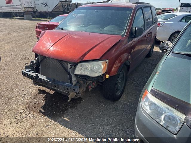 20267221 :رقم المزاد ، 2C4RDGBG5CR302084 vin ، 2012 Dodge Grand Caravan Sxt مزاد بيع