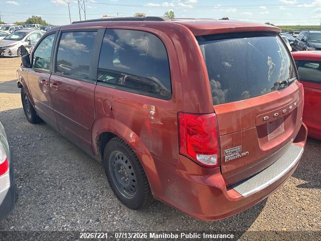 20267221 :رقم المزاد ، 2C4RDGBG5CR302084 vin ، 2012 Dodge Grand Caravan Sxt مزاد بيع