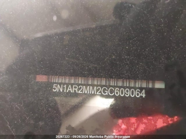 Nissan Pathfinder Sl 2016 5N1AR2MM2GC609064 Image 9