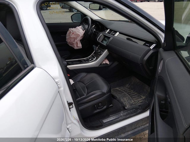 20267226 :رقم المزاد ، SALVD2BGXGH166725 vin ، 2016 Land Rover Range Rover Evoque Hse مزاد بيع