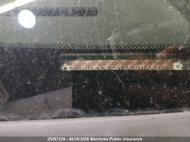 20267229 :رقم المزاد ، JH4DC53816S801684 vin ، 2006 Acura Rsx Premium مزاد بيع